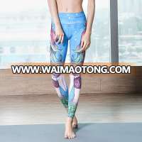 High quality professional oem service custom made digital print leggings for women