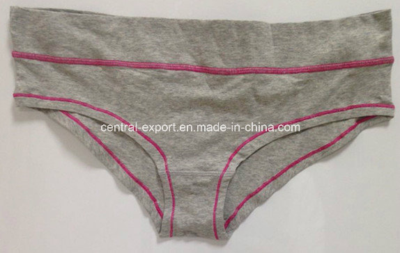 Cotton Plain Breathable Women Panty Lady Underwear